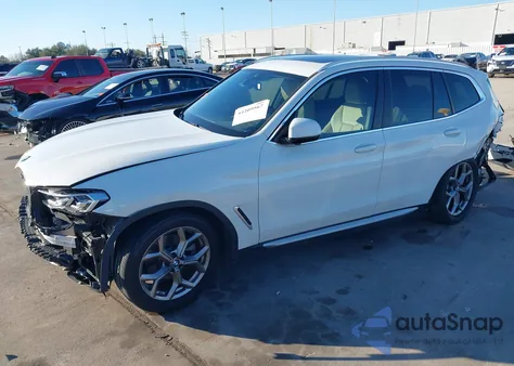 2023 BMW X3 Sdrive30I z USA, uszkodzony, nr VIN 5UX43DP00P9S68928